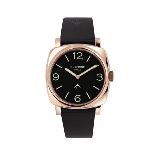 Montre carrée or rose Augarde Auteuil