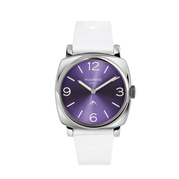 Montre Belleville violette Augarde