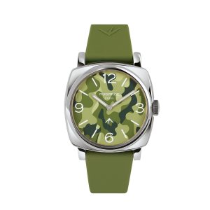 Montre Tuileries camouflage kaki Augarde