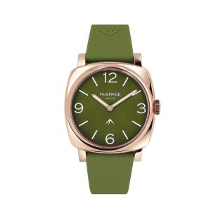 Montre cadran mat kaki Augarde Chaillot